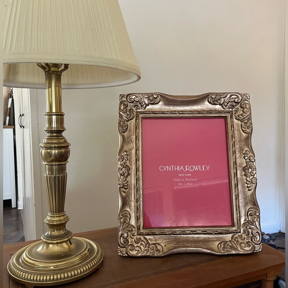 Cynthia Rowley 8x10 inch Ornate Picture Frame